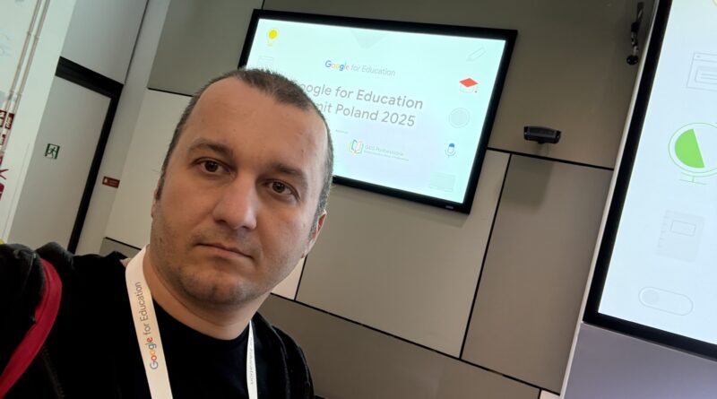 Google For Education Summit 2025 - Ireneusz Połeć